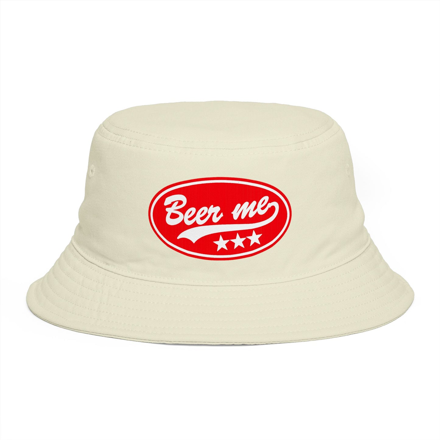 Beer Me Bucket Hat — Retro Beer Logo Summer Hat