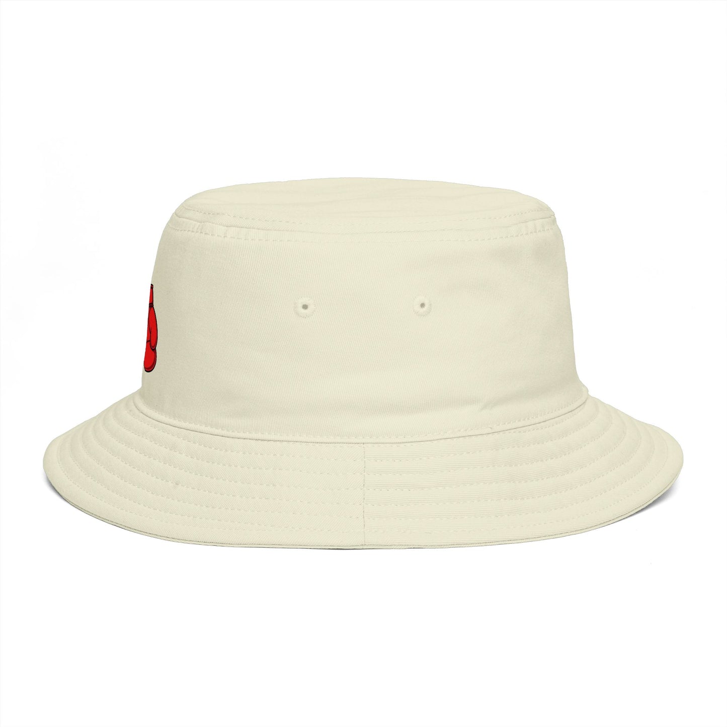 Boxing Gloves Buckethat - Retro Sport Embroidered Bucket Hat