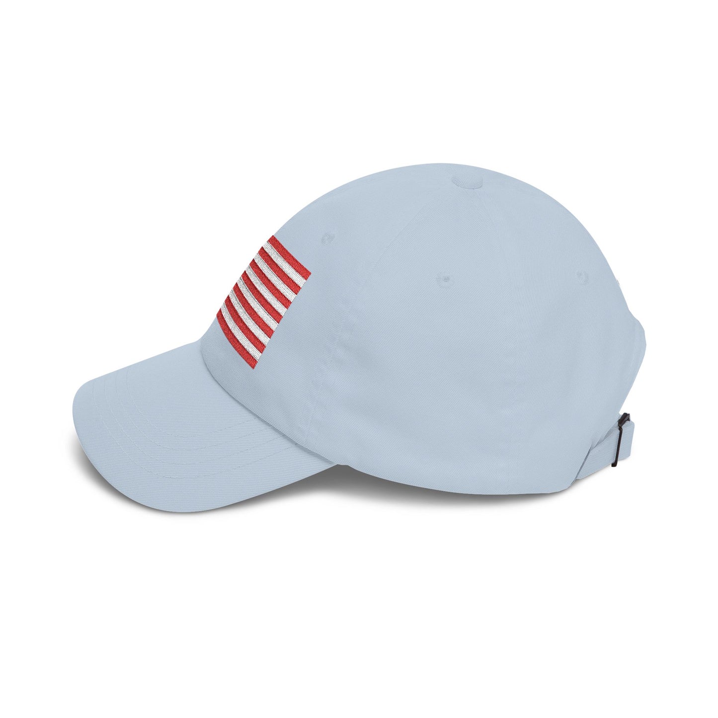 American Flag Dad Cap — Embroidered USA Baseball Hat for 4th of July Hats Printify