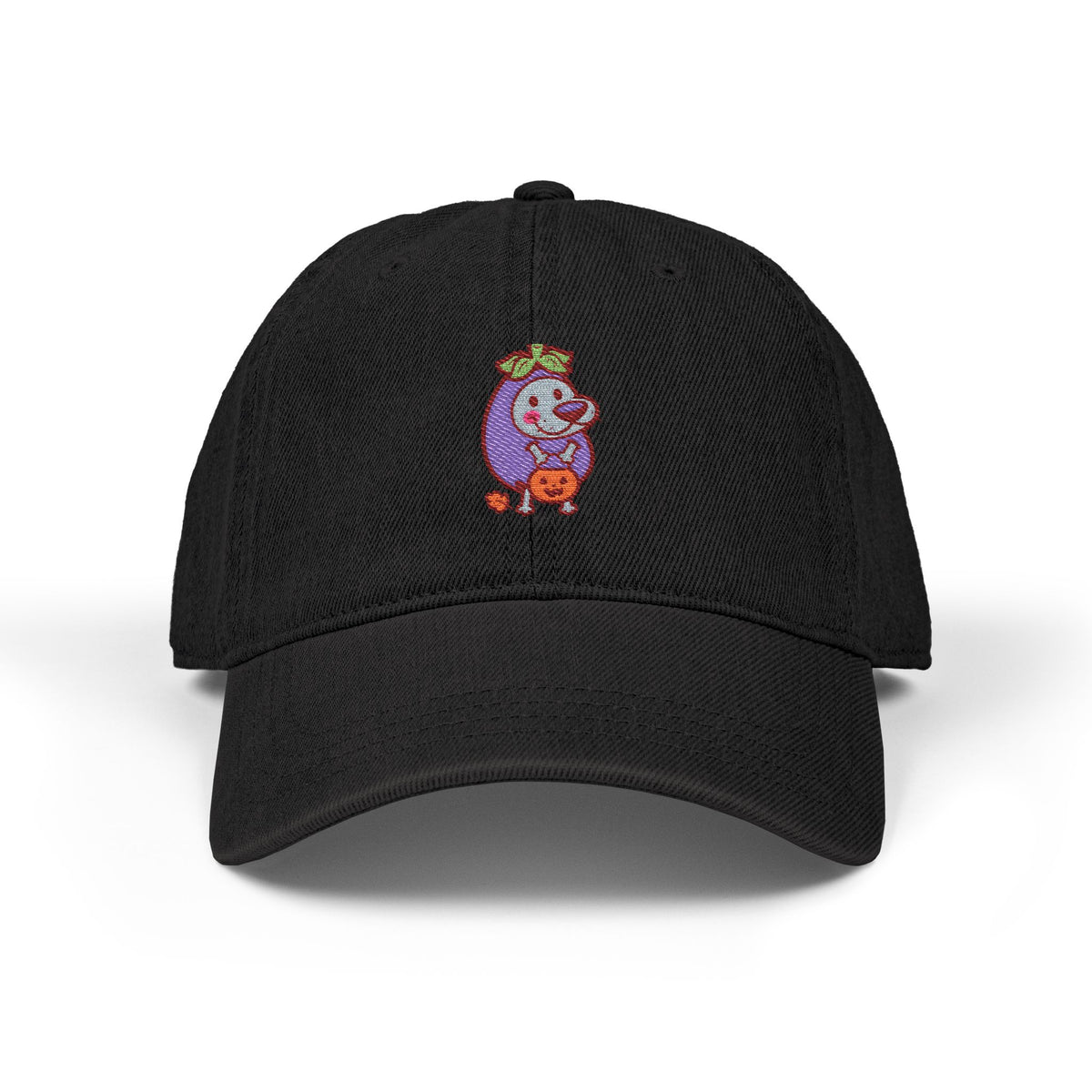 Little Trickster – Halloween Embroidered Cap Hats Printify One size Black