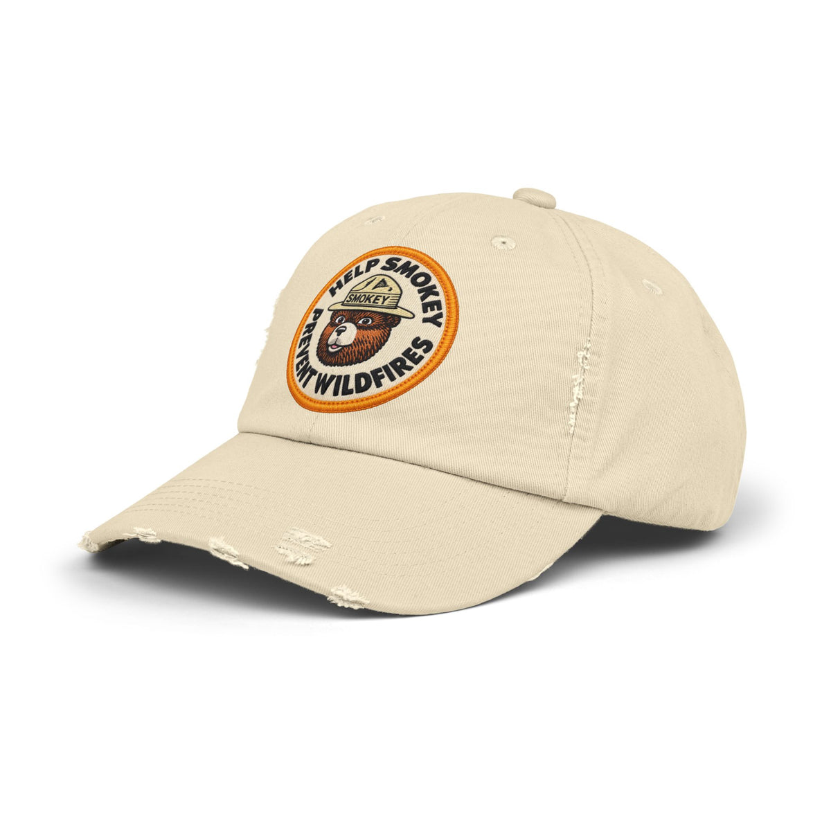 Unisex Distressed Cap Hats Printify