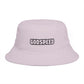 Godspeed Bucket Hat — Retro Script Embroidered Brown Sun Hat Hats Printify One size Orchid