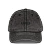 Embroidered 'KAREN' Vintage Baseball Cap - Distressed Red Dad Hat Hats Printify One size Black