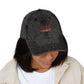 Vintage Embroidered Cap - JGW Logo Distressed Baseball Hat Hats Printify