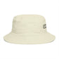 Godspeed Bucket Hat — Retro Script Embroidered Brown Sun Hat Hats Printify