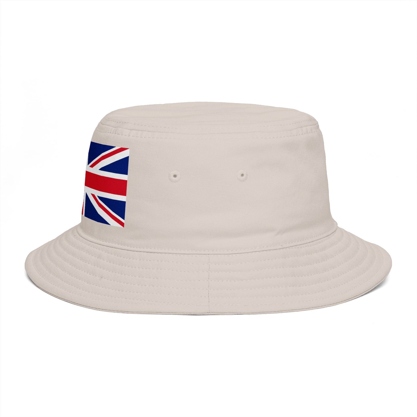 Union Jack Bucket Hat — British Flag Cotton Sun Hat Hats Printify