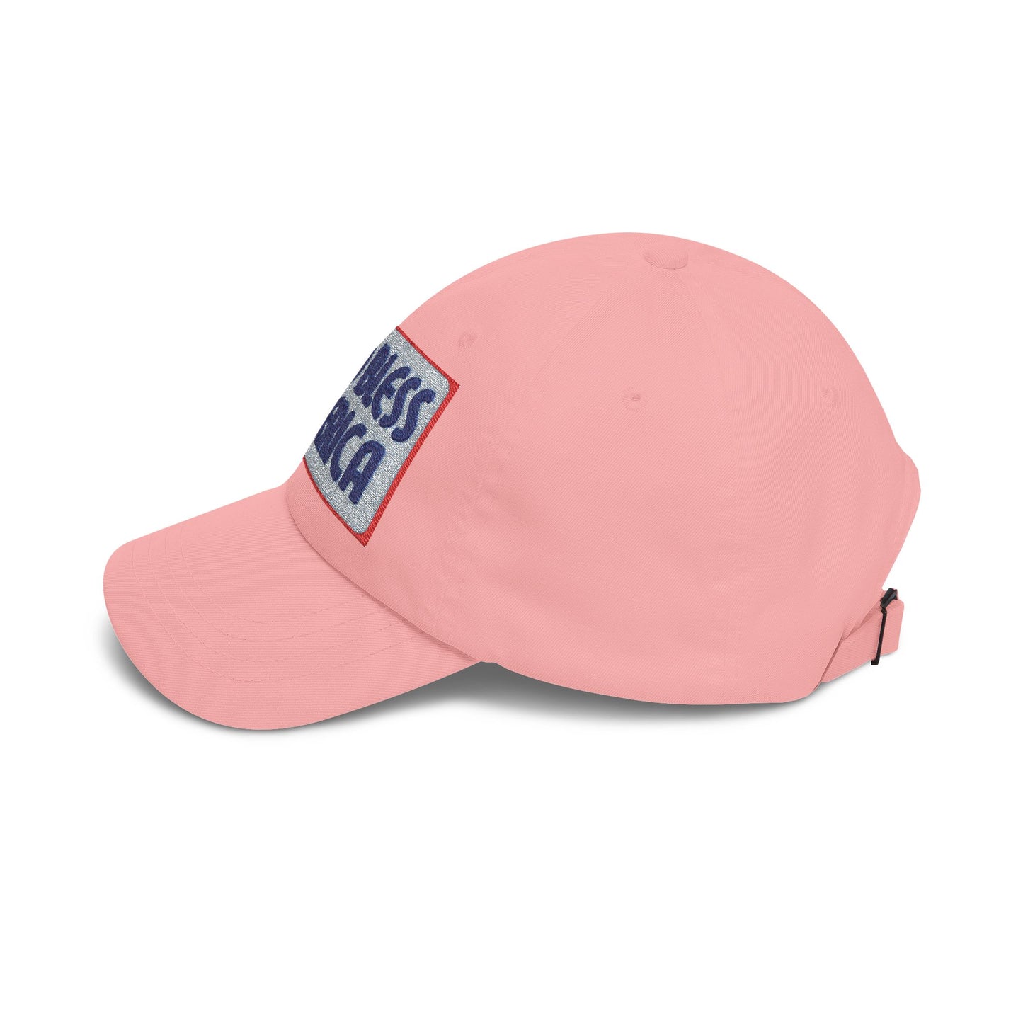 God Bless America Dad Cap — Patriotic Embroidered Baseball Hat