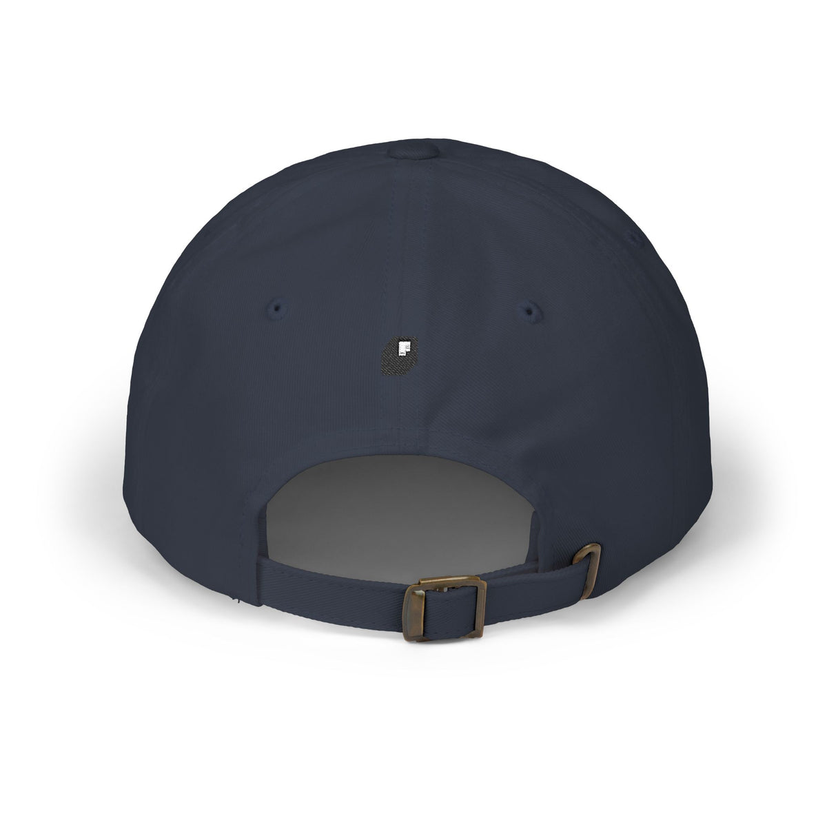 Fresh Embroidered Dad Cap — White Casual Baseball Hat Hats Printify