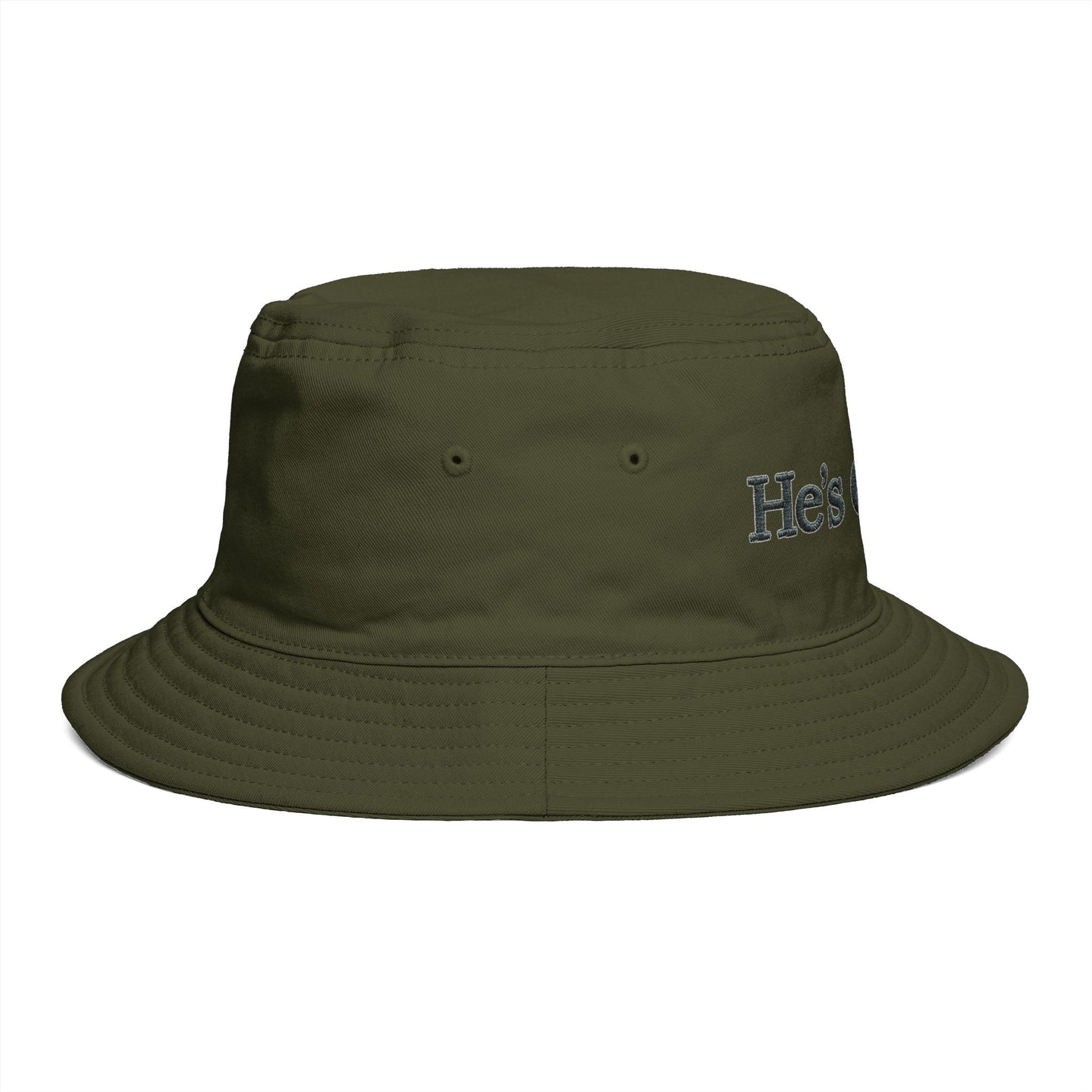 He's Golfing Bucket Hat — Casual Golf Hat for Players & Fans