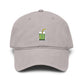 Garment Washed Baseball Cap Hats Printify One size Gray