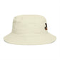 Bucket Hat — 'Jew' Logo with Bagels Embroidery | Retro Jewish Food Pride Cap