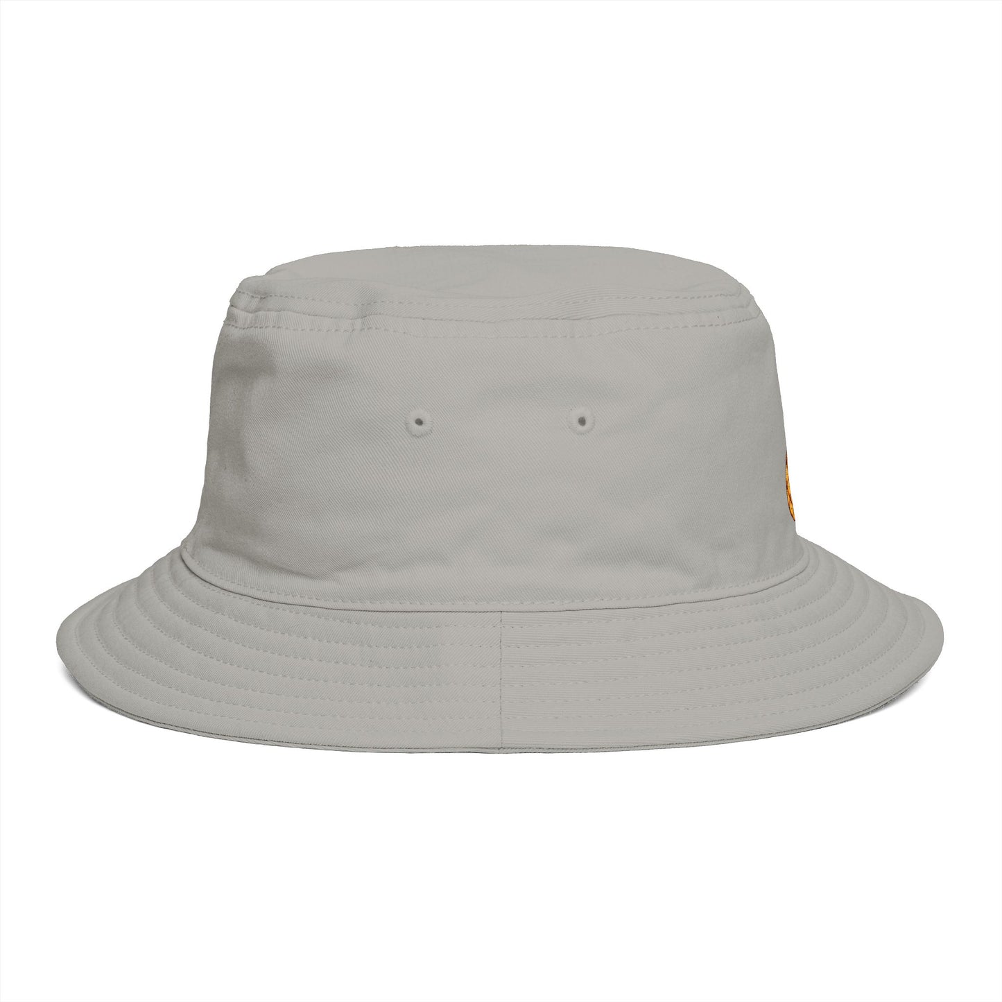 Pineapple Embroidered Bucket Hat — Tropical Summer Sun Hat