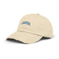 Coastal Distressed Baseball Cap — Vintage Ocean Graphic Hat Hats Printify
