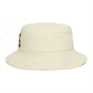 No Kings Bucket Hat — Rebellious Crown Graphic Cotton Bucket Hat