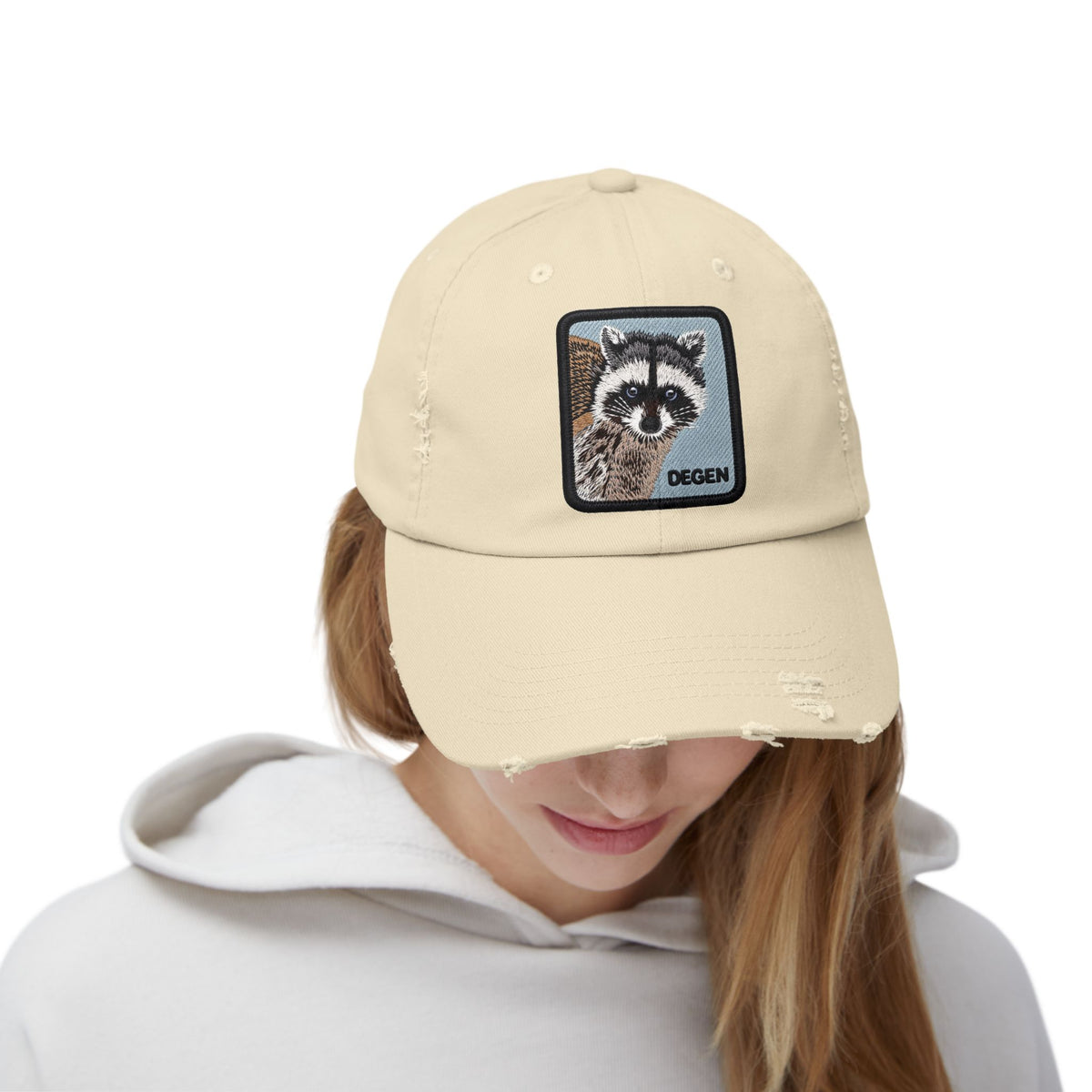 Unisex Distressed Cap Hats Printify