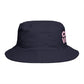 Chill Vibes Bucket Hat — Retro Pink Text Cotton Sun Hat