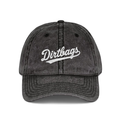 Vintage Cap (Embroidery) Hats Printify One size Black