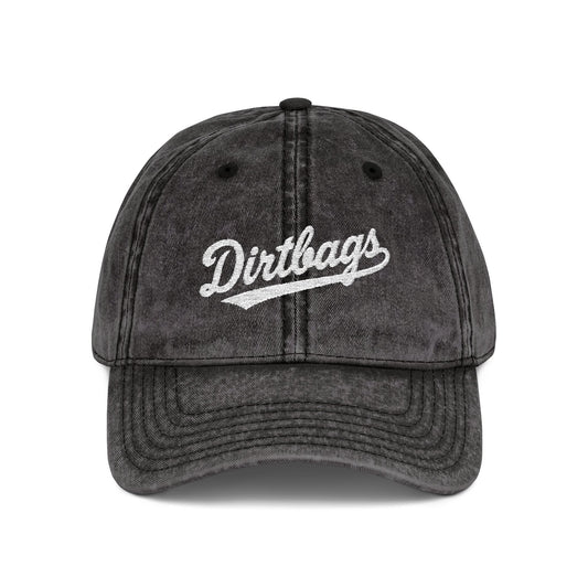 Vintage Cap (Embroidery) Hats Printify One size Black