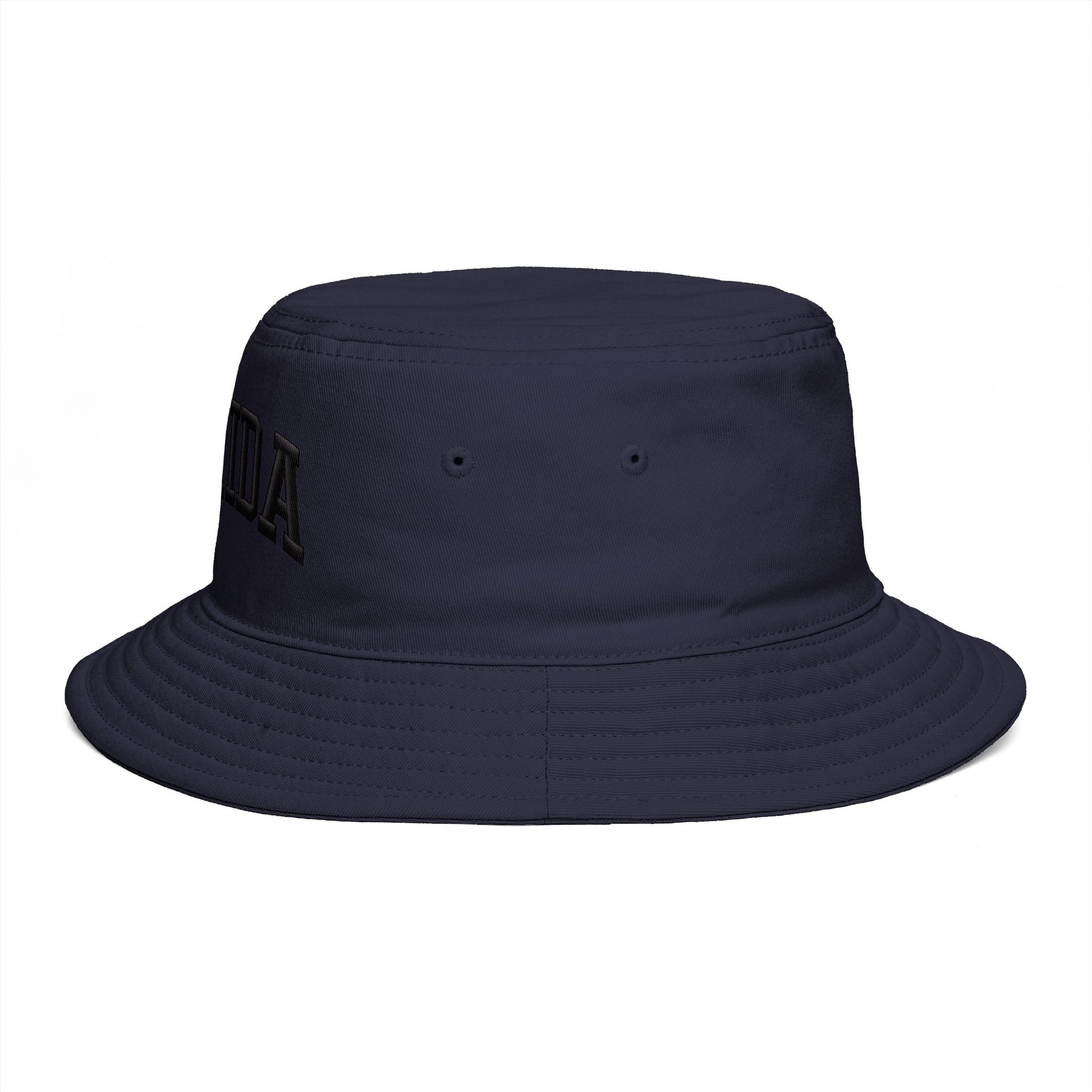 Florida Embroidered Bucket Hat — Retro Collegiate Sun Hat Hats Printify