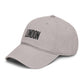 London Embroidered Washed Baseball Cap Hats Printify