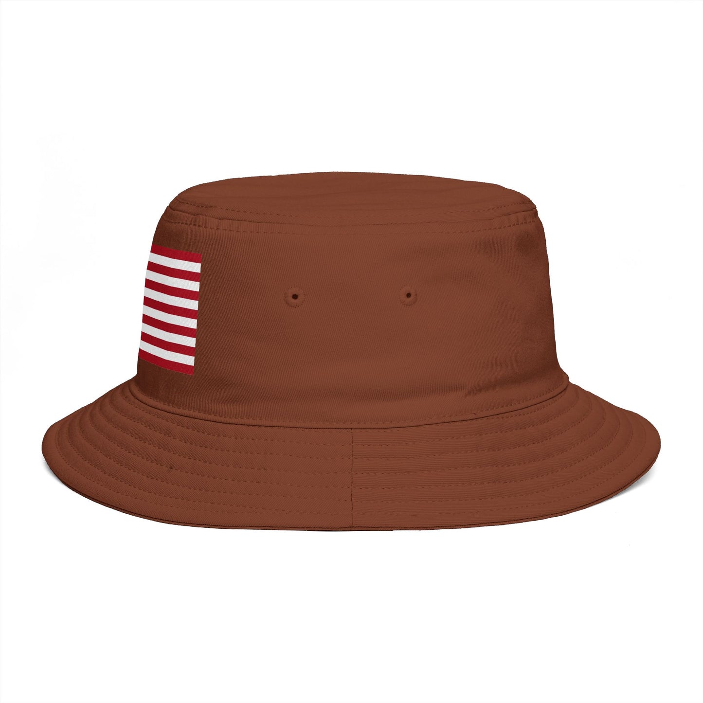 American Flag Bucket Hat — Patriotic USA Embroidered Sun Hat
