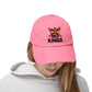 Distressed Black Cap — ‘Kings’ Crown Graphic Dad Hat