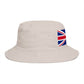Union Jack Bucket Hat — British Flag Cotton Sun Hat