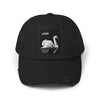 Lover Swan Hats Printify Black One size