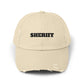 Sheriff Distressed Dad Hat — Vintage Western Sheriff Cap Hats Printify Stone One size