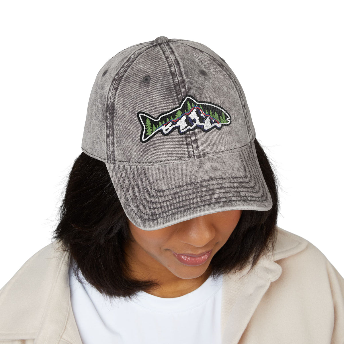 Vintage Cap (Embroidery) Hats Printify