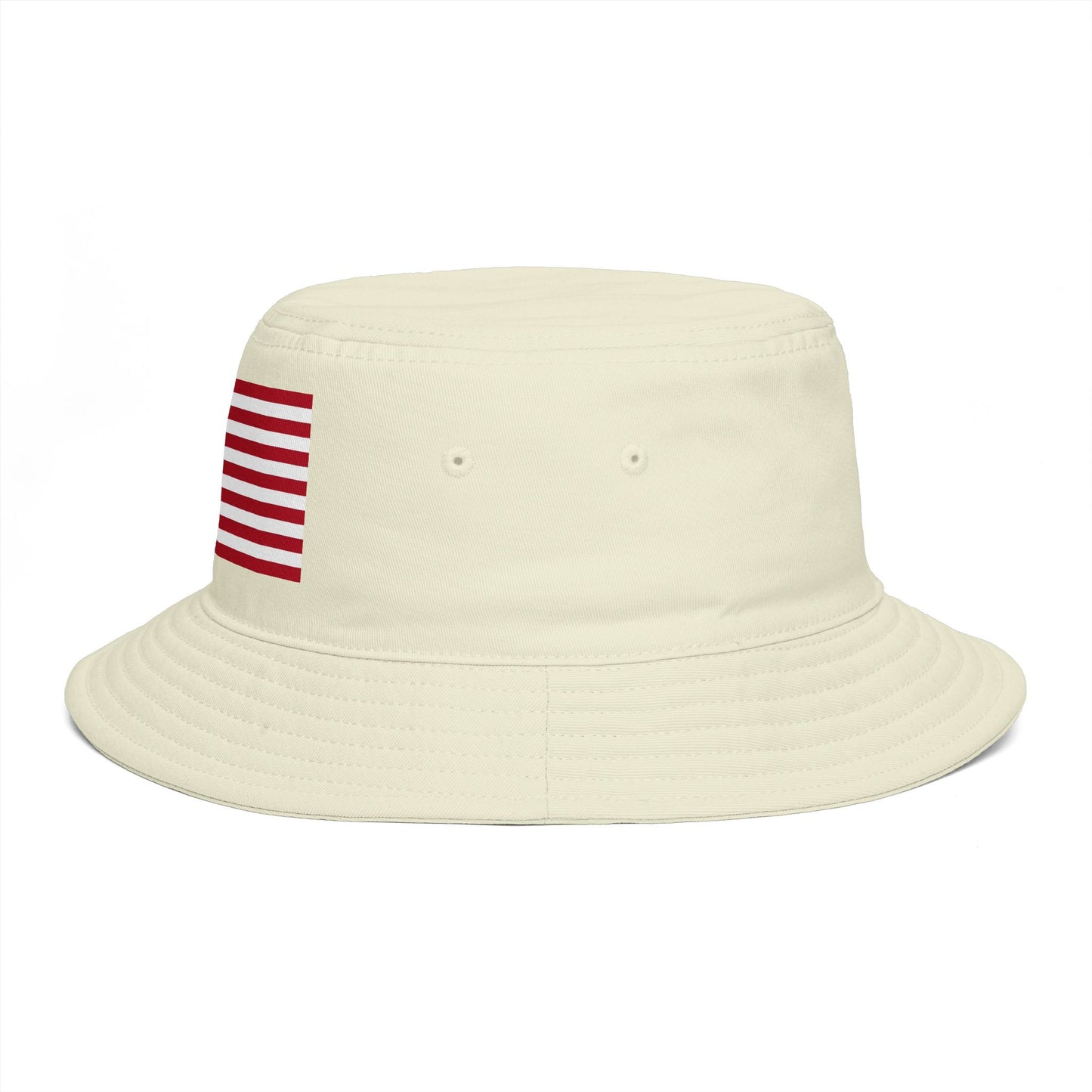 American Flag Bucket Hat — Patriotic USA Embroidered Sun Hat