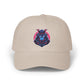 Dad Cap — Cyber Samurai Embroidered Logo Hat Hats Printify Stone One size