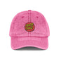 Vintage Embroidered Cap — Santa Cruz Retro Baseball Hat Hats Printify One size Pink