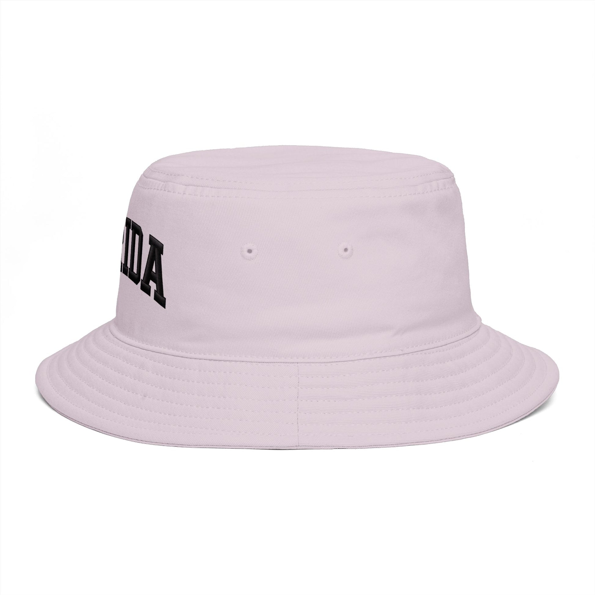 Florida Embroidered Bucket Hat — Retro Collegiate Sun Hat Hats Printify