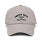 Garment Washed Baseball Cap Hats Printify One size Gray