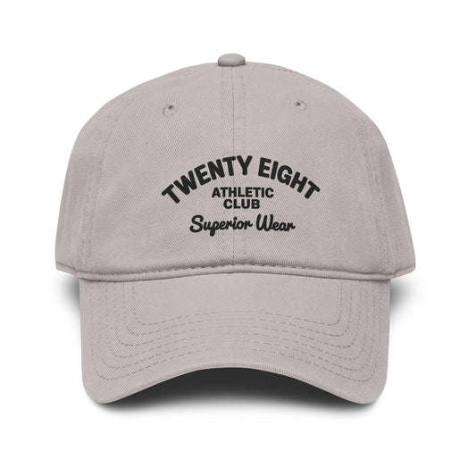 Garment Washed Baseball Cap Hats Printify One size Gray