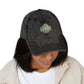 Vintage Embroidered Cap - Retro Green Crest Logo Dad Hat Hats Printify