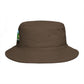 Bucket Hat — Retro Green Car Embroidered Bucket Hat