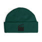 Film Clapper Cuff Beanie — Embroidered Movie Crew Knit Hat Hats Printify