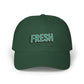 Fresh Embroidered Dad Cap — White Casual Baseball Hat Hats Printify Spruce One size