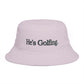 He's Golfing Bucket Hat — Casual Golf Hat for Players & Fans