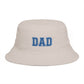 Dad Bucket Hat - Embroidered Collegiate Style Fathers Day Gift Hats Printify One size Bone
