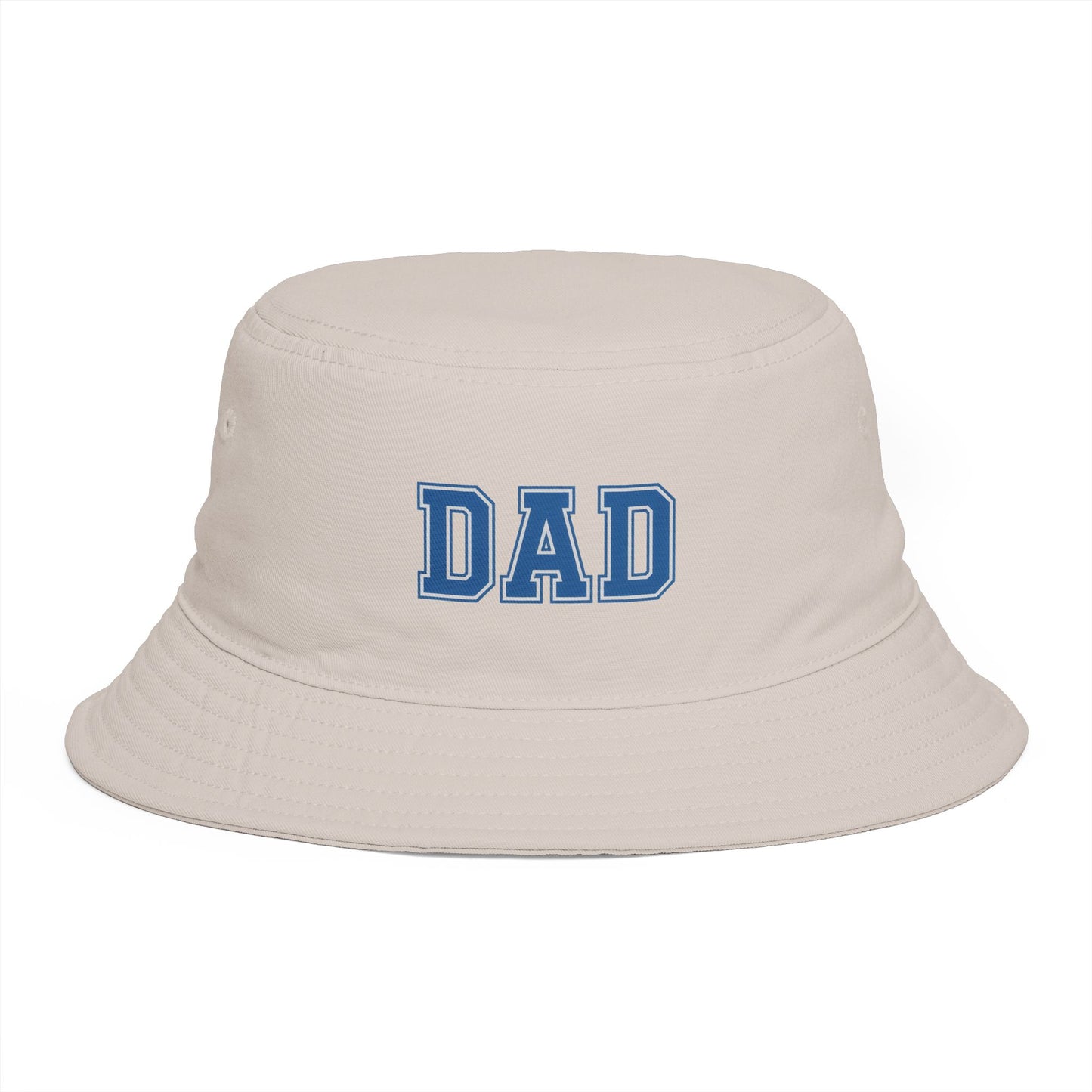 Dad Bucket Hat - Embroidered Collegiate Style Fathers Day Gift Hats Printify One size Bone