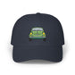 Vintage Green Beetle Dad Cap — Retro Car Baseball Hat Hats Printify Navy One size