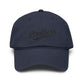 Brothers Embroidered Washed Baseball Cap Hats Printify One size Navy