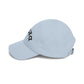 Dad Cap – 'DRUNK' Arch Embroidered White Baseball Hat