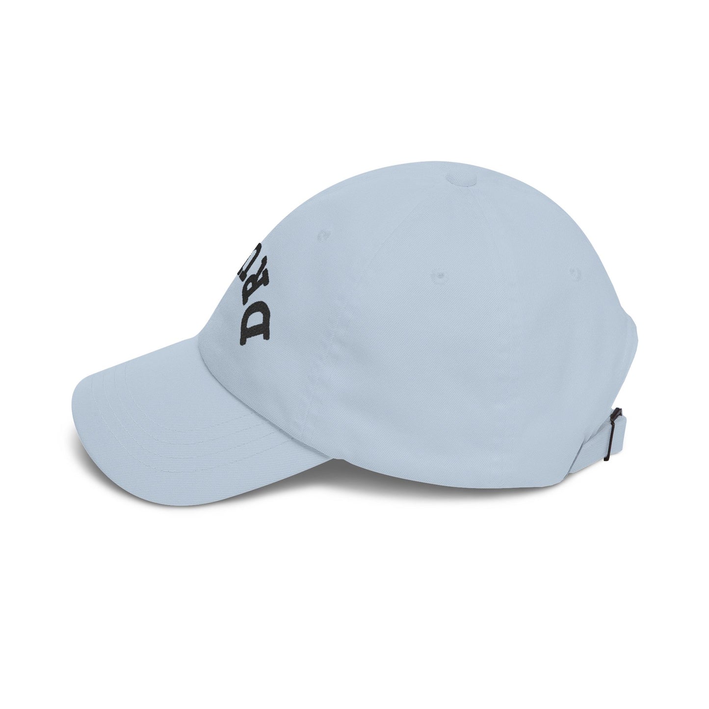 Dad Cap – 'DRUNK' Arch Embroidered White Baseball Hat