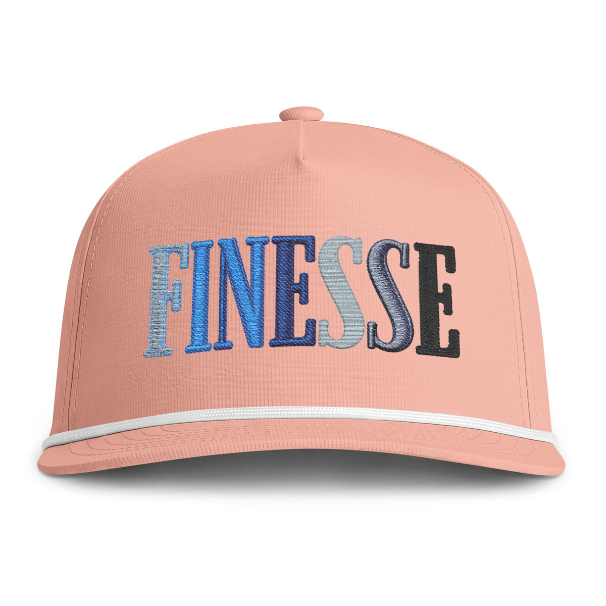 Finesse Rope Cap Hats Printify Peachy Adjustable