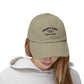 Distressed Baseball Cap — "Twenty Eight" Vintage Embroidered Dad Hat