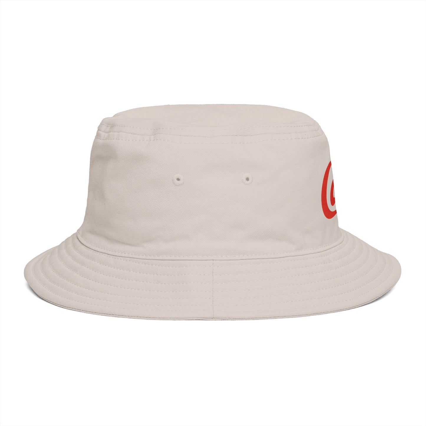 Cola Logo Brown Bucket Hat – Retro Soda-Inspired Summer Hat Hats Printify